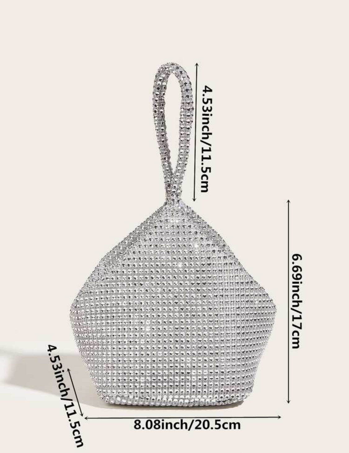 GOLD GLITTER PURSE