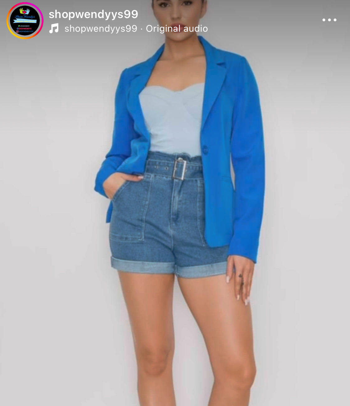 SINGLE-BREASTED NOTCH BLAZER