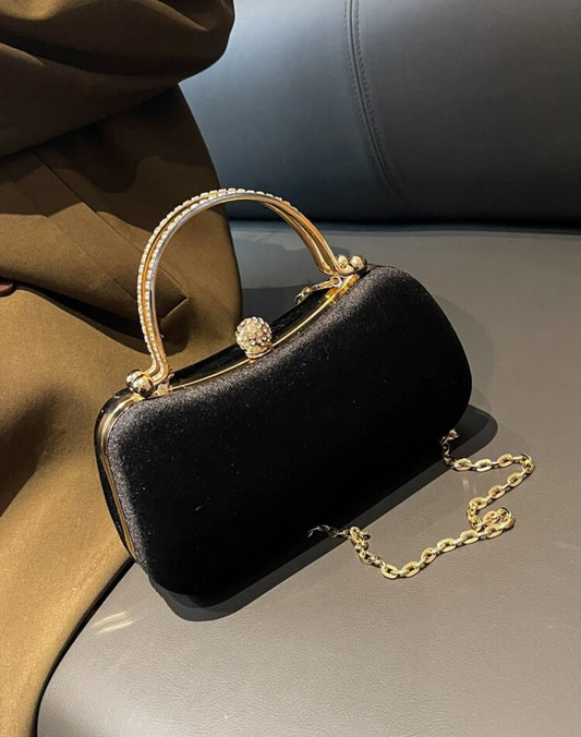 WOMAN SPARKLING CLUTCH PURSE