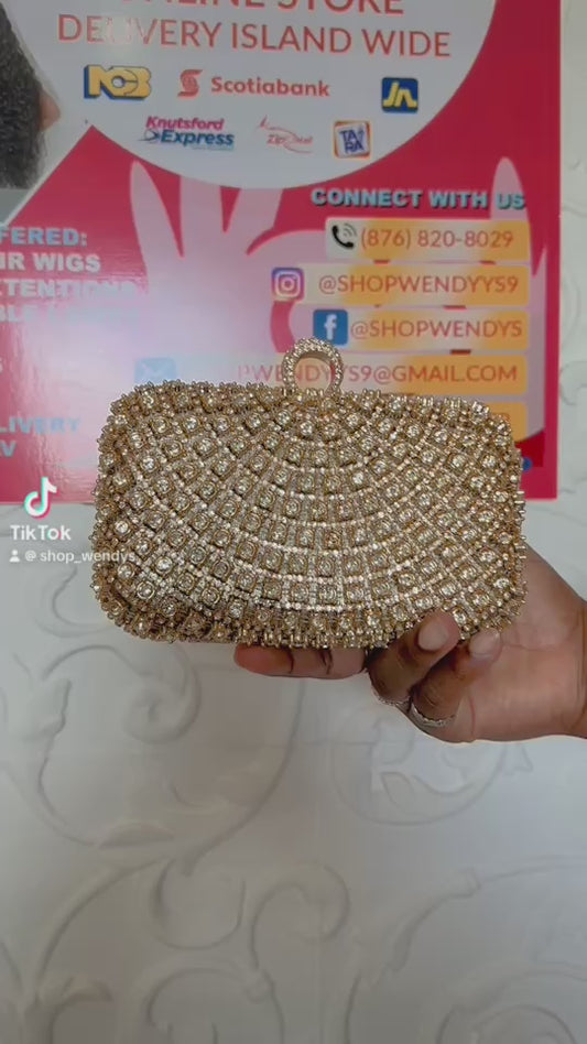 LUXURY GLITTER EVENING PURSE